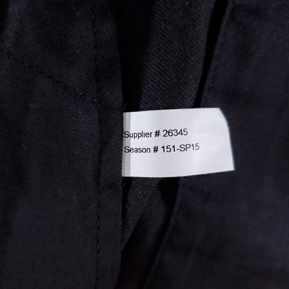 Ralph Lauren Purple Label Mens Size 40(41)x30 Charcoal Flat Front Pants Trousers - Picture 13 of 15